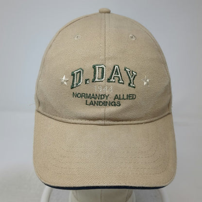 Atlantis Baseball Cap Beige One Size D Day Normandy Allied Landings Hat Stars