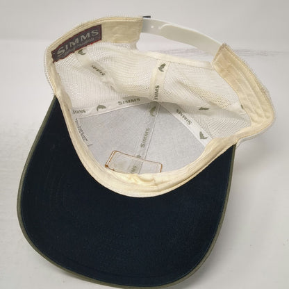 Simms Trucker Hat Green One Size Fishing Products Bozeman Montana Mesh Snapback