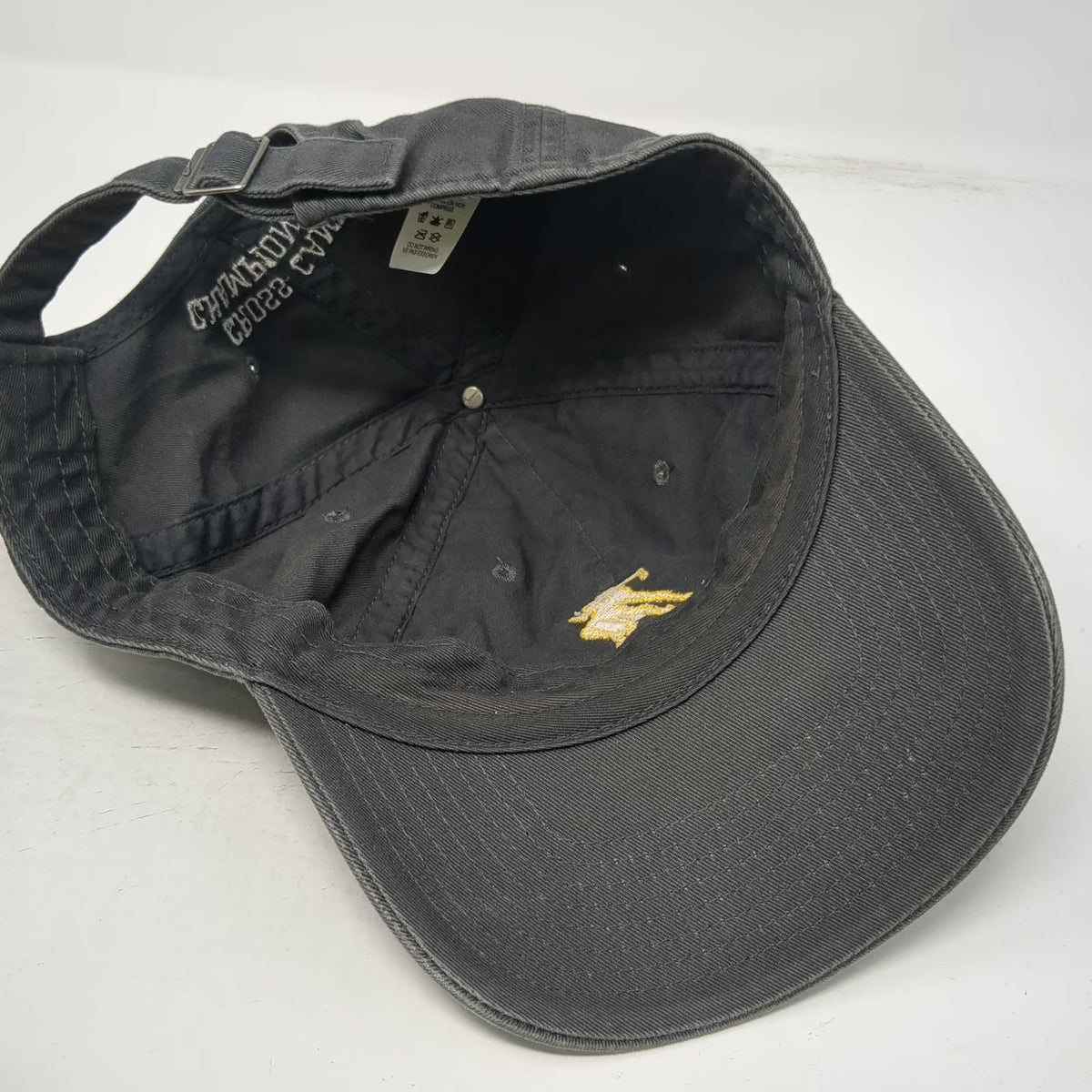 Nike Baseball Cap Gray One Size Cross Canyon Champions 2019 Steens Runners Hat