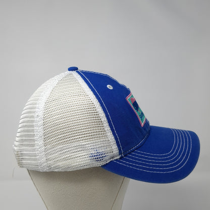 Southern Lure Snapback Trucker Hat Blue One Size Mesh Back Adjustable