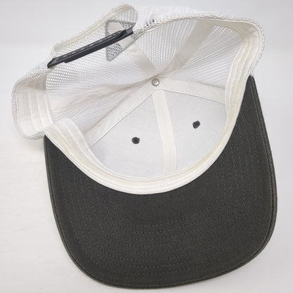 PFG Performance Fishing Gear Snapback Trucker Hat Gray One Size Mesh Back