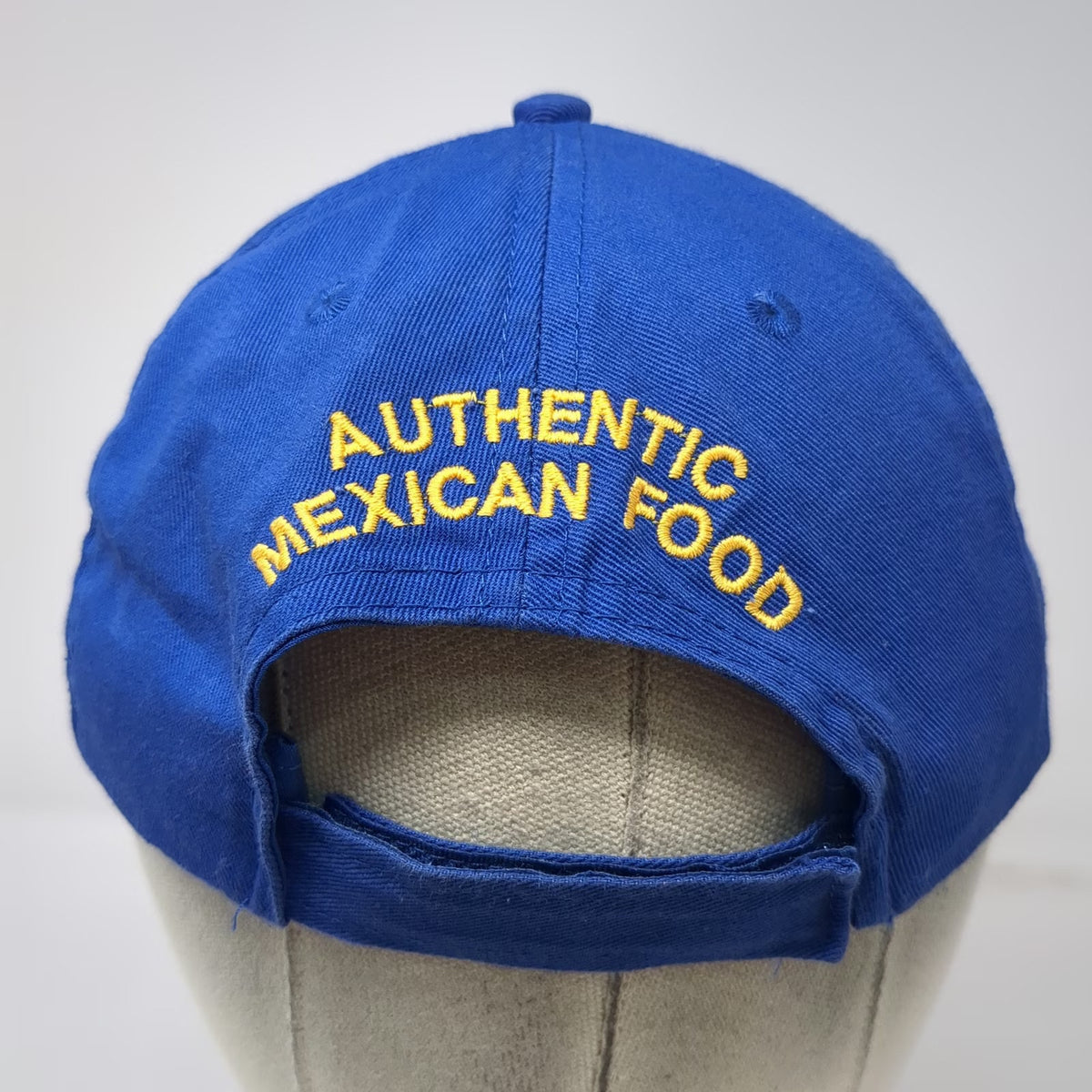 Port & Company Baseball Cap Blue One Size Authentic Mexican Food Hat Strapback