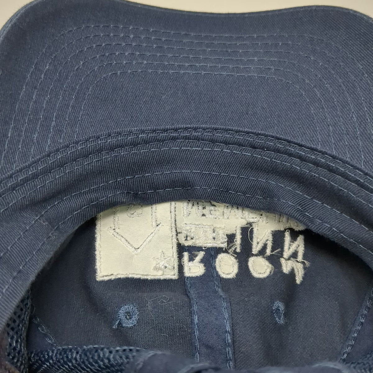 Outdoor Cap Trucker Hat Blue One Size Holy Hospitality Memphis Room In The Inn