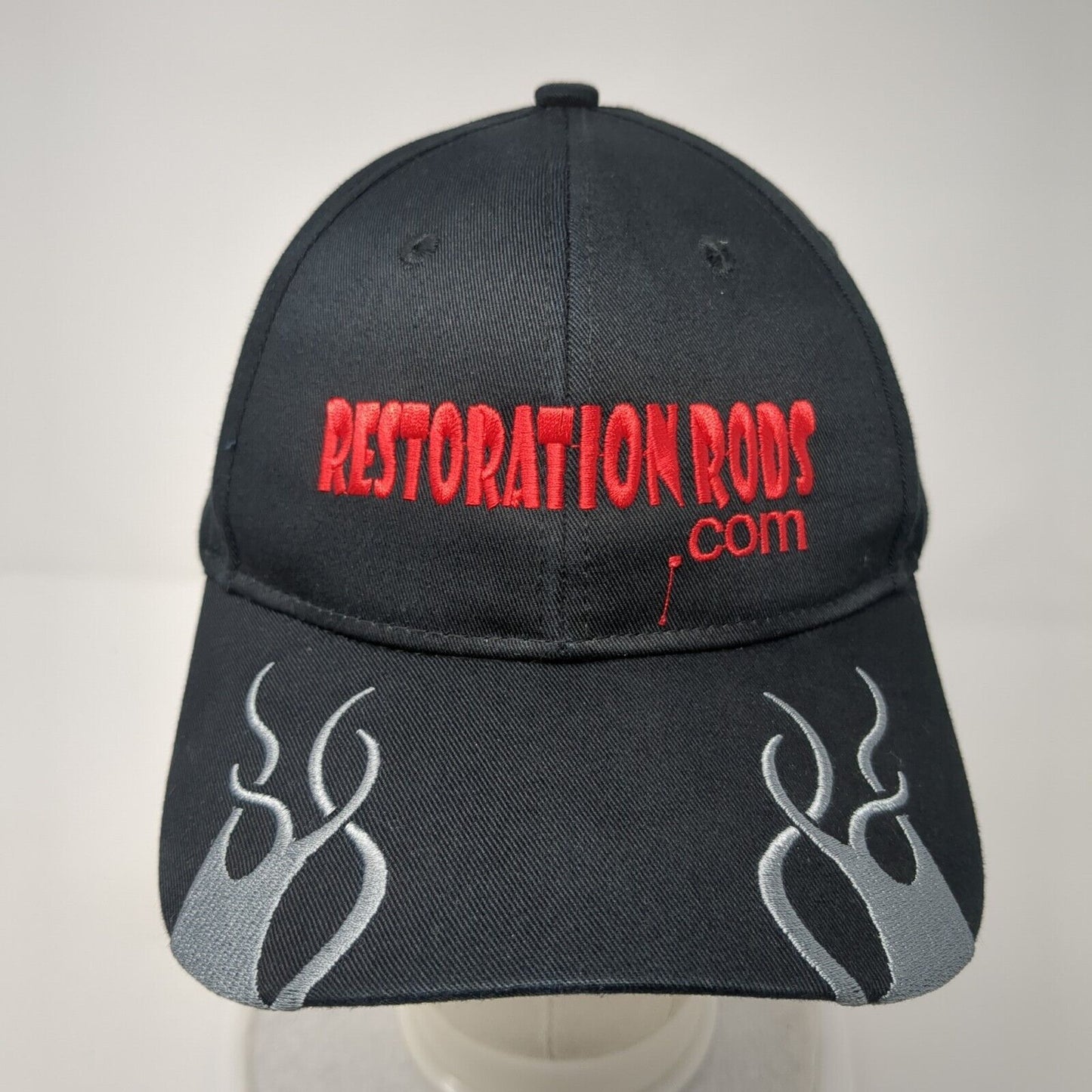 Restoration Rods.com Strapback Hat Black One Size Solid Port Authority