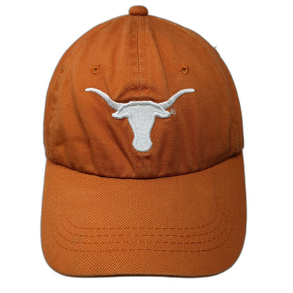 Texas Longhorns NCAA Signatures Baseball Cap Orange White One Size Slideback Hat