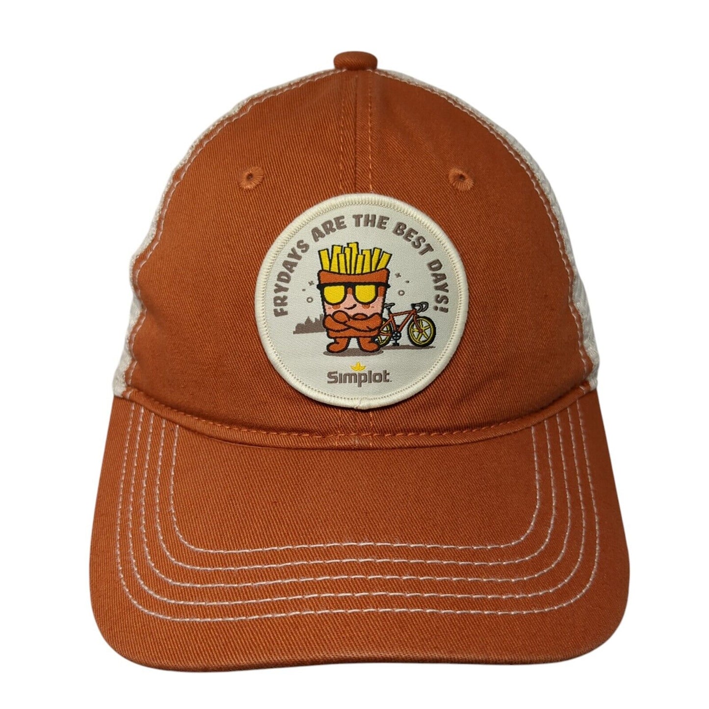 Frydays Are The Best Days Simplot Trucker Hat Multi One Size Mesh Back