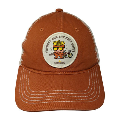 Frydays Are The Best Days Simplot Trucker Hat Multi One Size Mesh Back