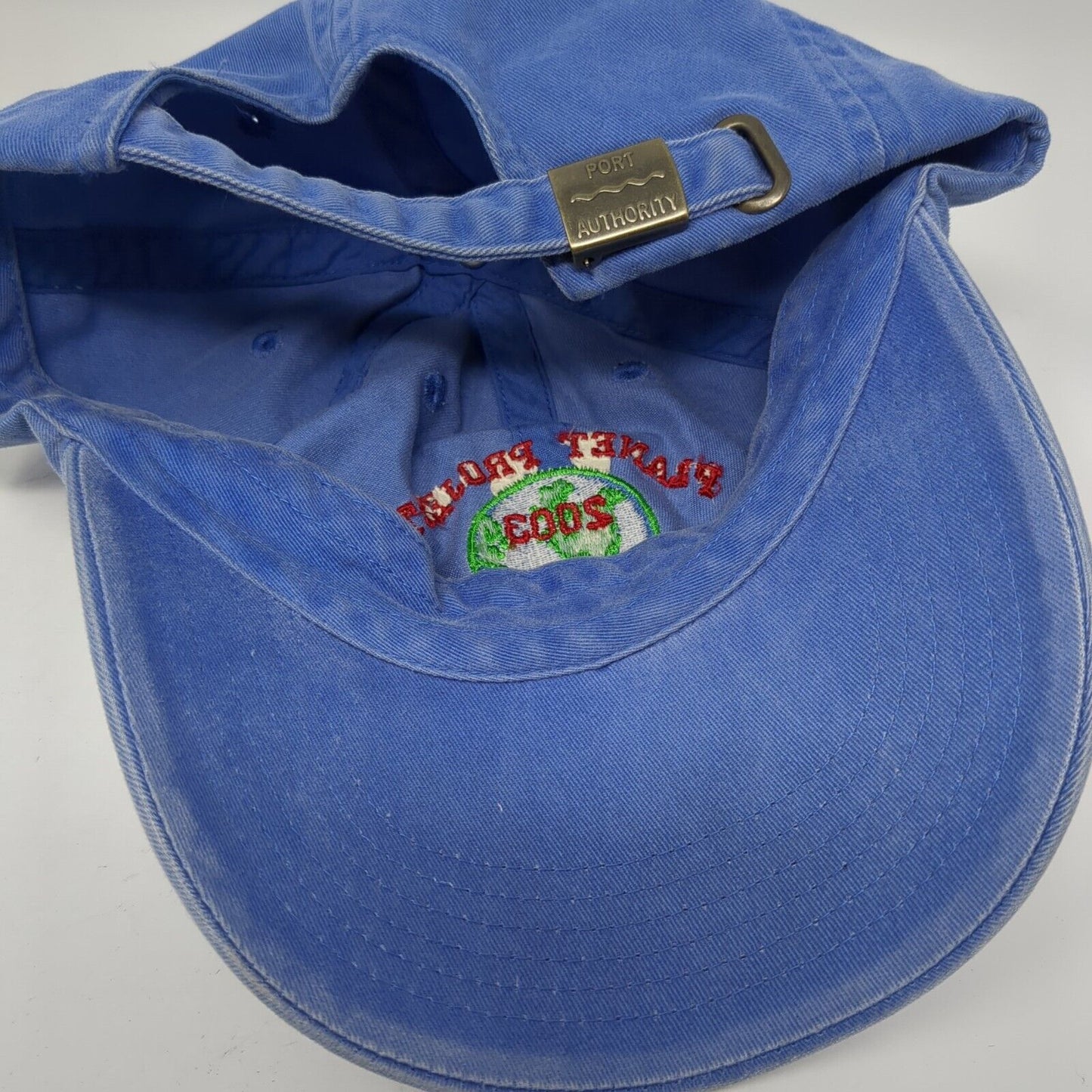 Planet Project 2003 Ephrata WA Slideback Hat Blue One Size Adjustable