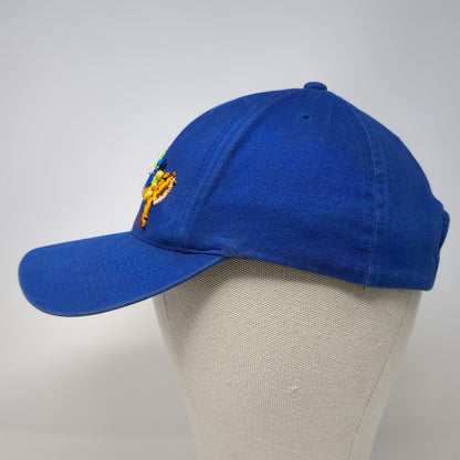 Walt Disney World Snapback Blue One Size Character Logo Mickey Tigger Goofy Hat