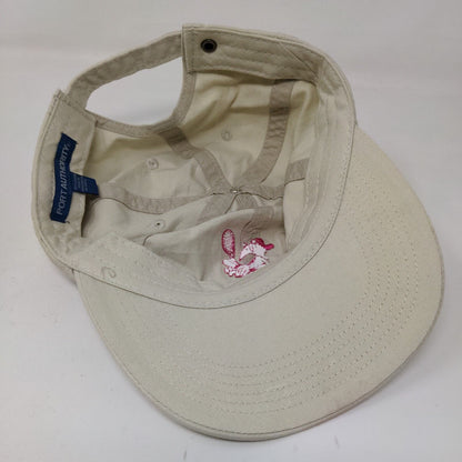 Port Authority Men's Slideback Hat Tan Adjustable Embroidered Bird Logo