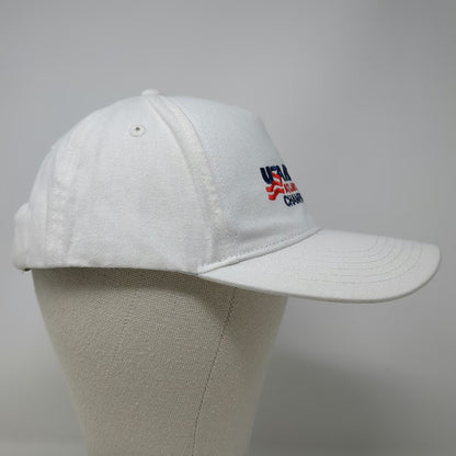 USA Hockey Atlantic District Championships 2025 Cap Hat White OS Slideback
