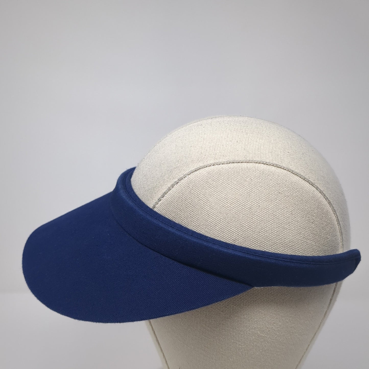 Dorfman Pacific Co Dpc Clip On Visor Hat Blue One Size Solid Blank