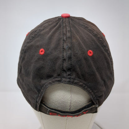 Chevy Strapback Hat Black One Size Adjustable Embroidered 6 Panel