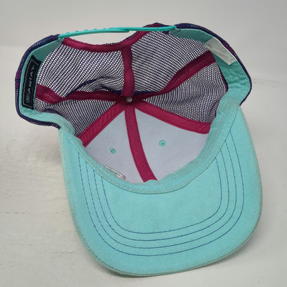 Ariat Trucker Hat Blue One Size Mesh Snapback Equestrian Western Pink Purple