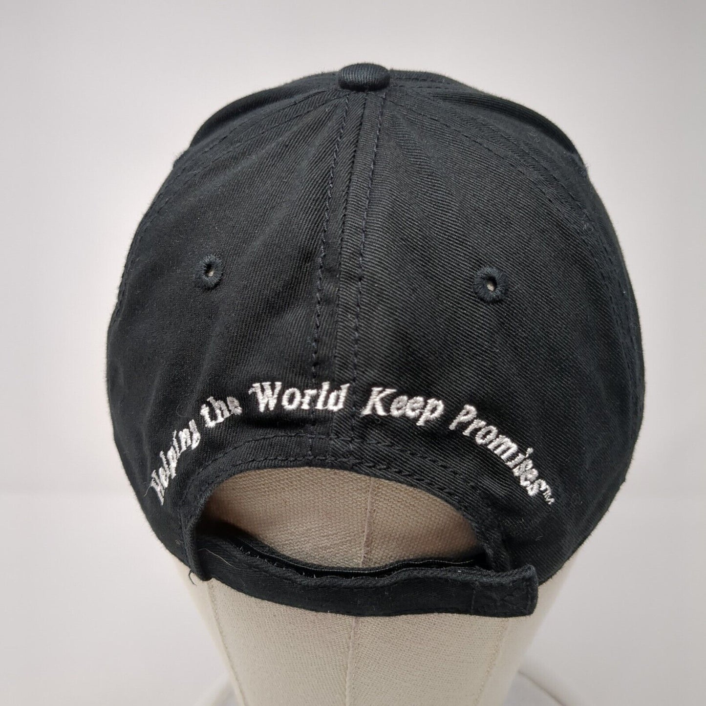 Old Dominion Freight Line Strapback Hat Black One Size Adjustable