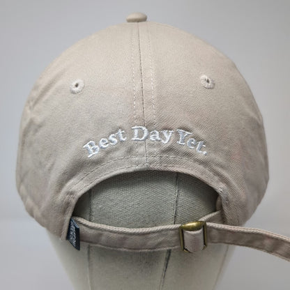 Best Day Brewing Baseball Cap Beige One Size Slideback Best Day Yet Sun Logo Hat