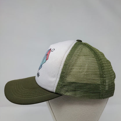 REI Coop Snapback Trucker Hat Multi OSFA Mesh Back Outdoor Colorblock