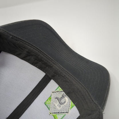 Bellaterra Snapback Mesh Back Trucker Hat Gray One Size Embroidered Logo