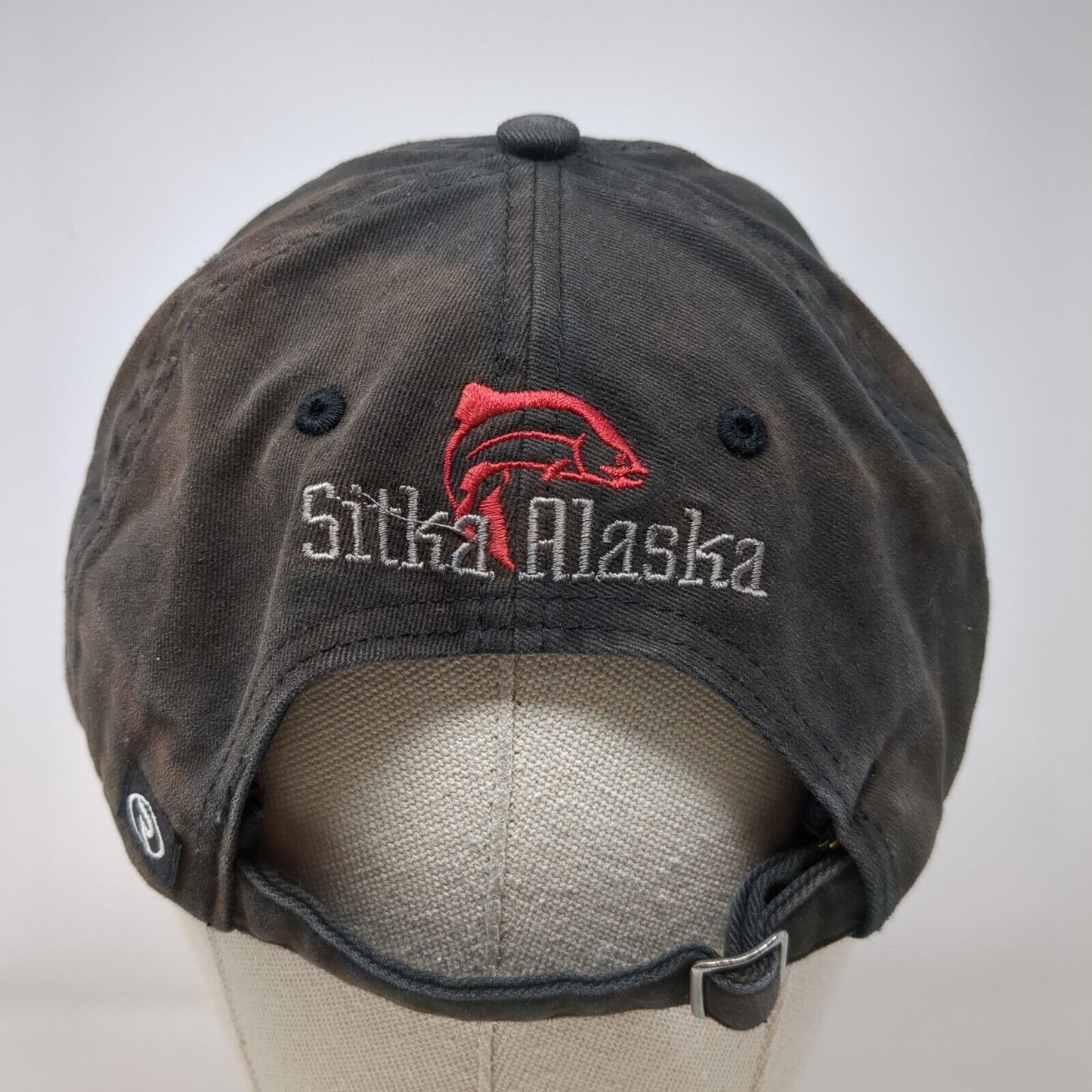 Kain's Fishing Adventures & Lodge Sitka Alaska Slideback Hat Black OS Adjustable