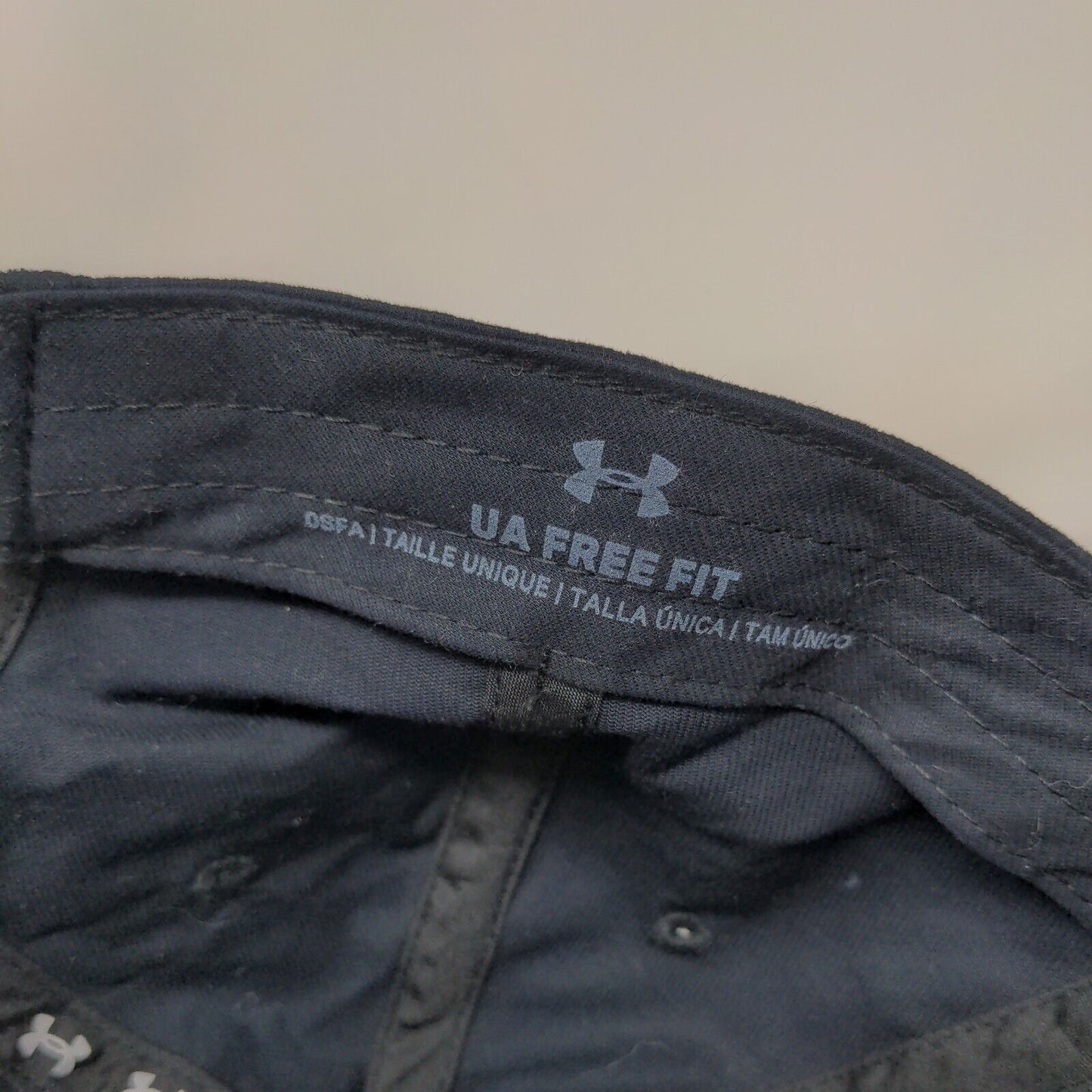 Charleston Slideback Hat Blue OSFA Embroidered Under Armour Free Fit