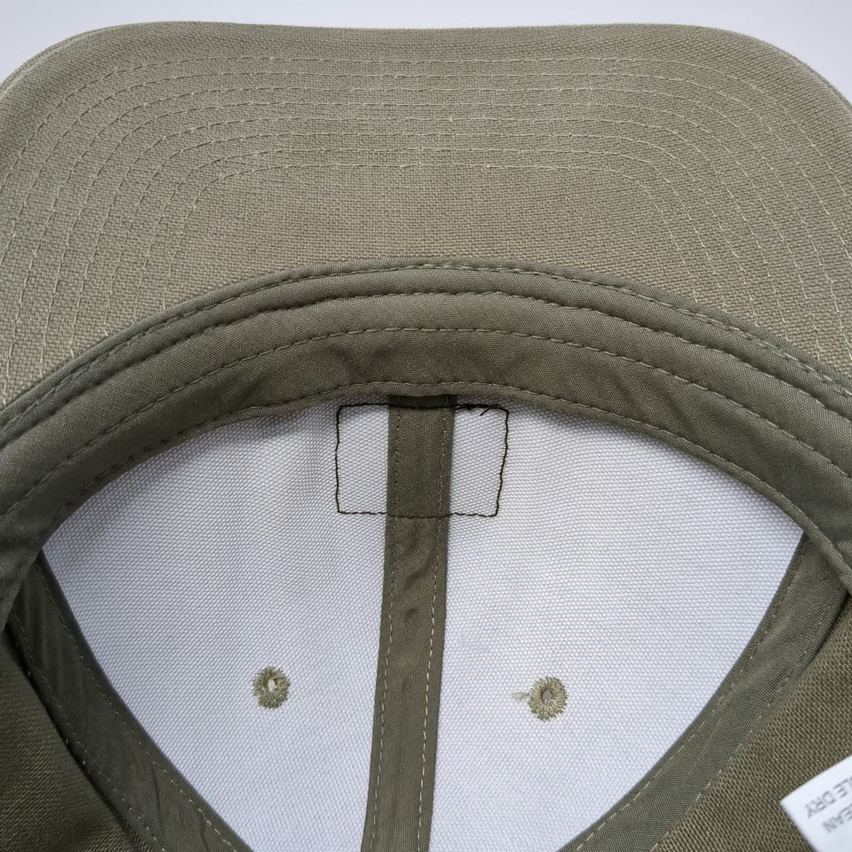 Adidas Simplot Baseball Cap Green One Size Faux Leather Patch Strapback Hat
