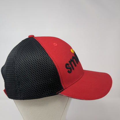 Smith RV Trucker Hat Red One Size Adjustable Embroidered Mesh Back 360 Apparel