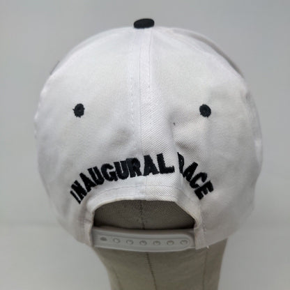 SS Sport Service Men's Snapback Hat White Black OSFA Brickyard 400 Vintage 1994