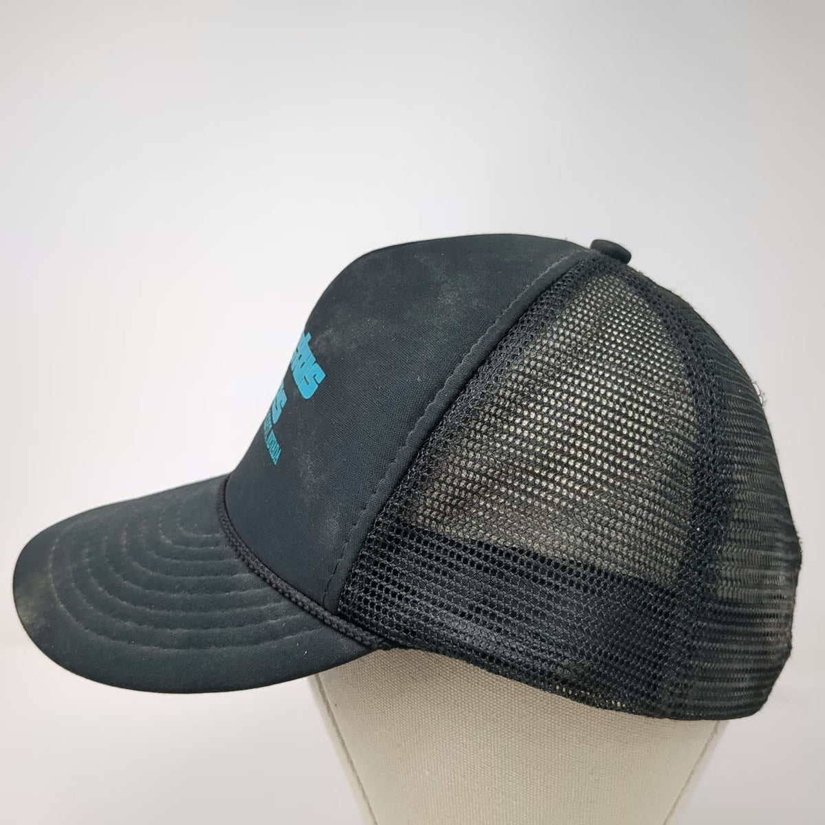Nissin Trucker Hat Black One Size Cactus Petes Resort Casino Nevada Snapback