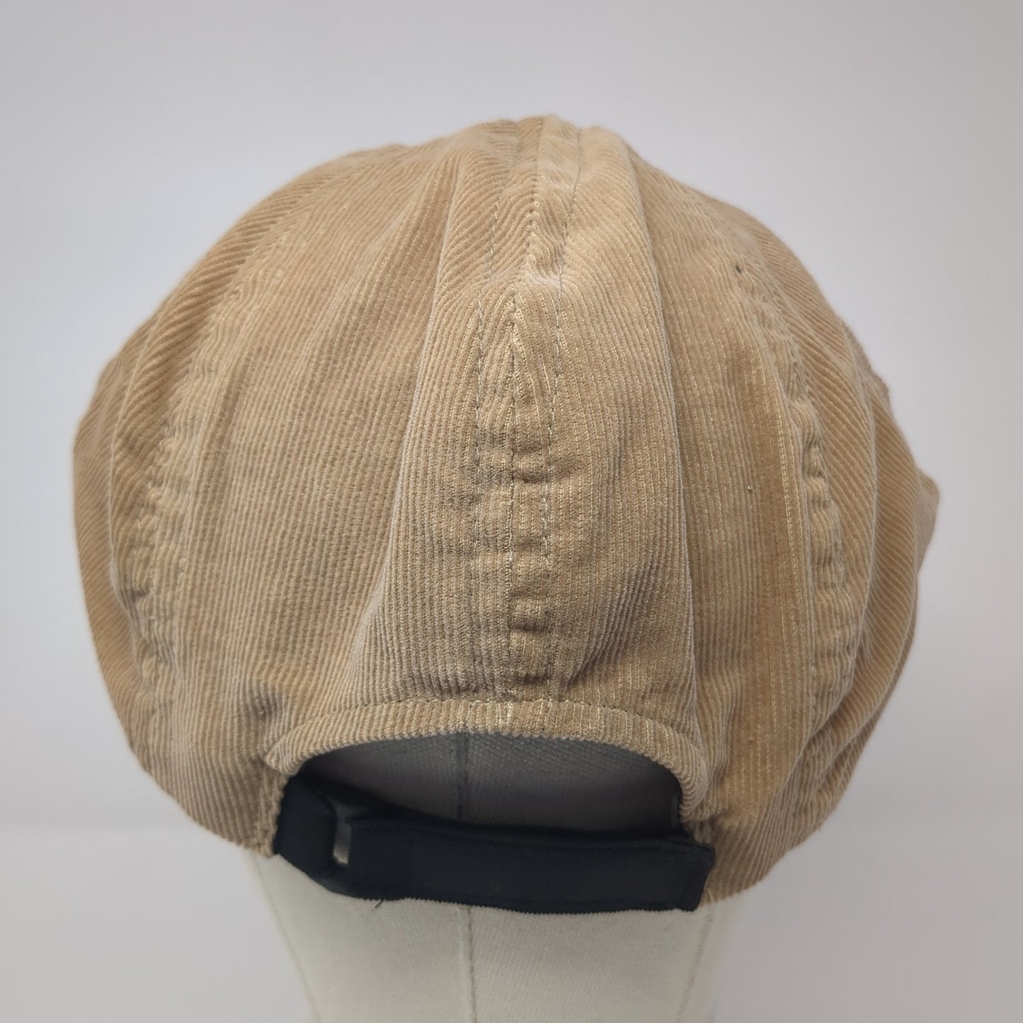 Hempy's Strapback Newsboy Cap Brown One Size Adjustable Lightweight Blank