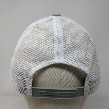 Costa Del Mar Snapback Mesh Back Trucker Hat Gray One Size Colorblock