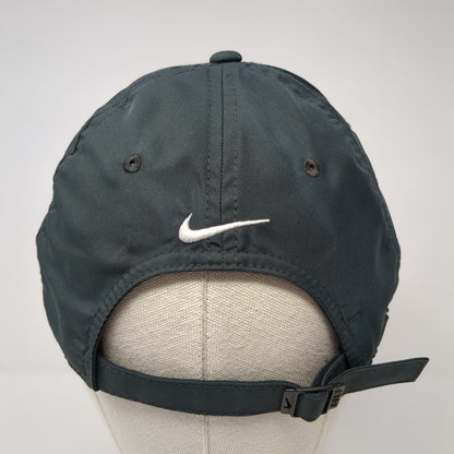 Nike Swoosh Slideback Golf Hat Gray One Size Embroidered Legacy91