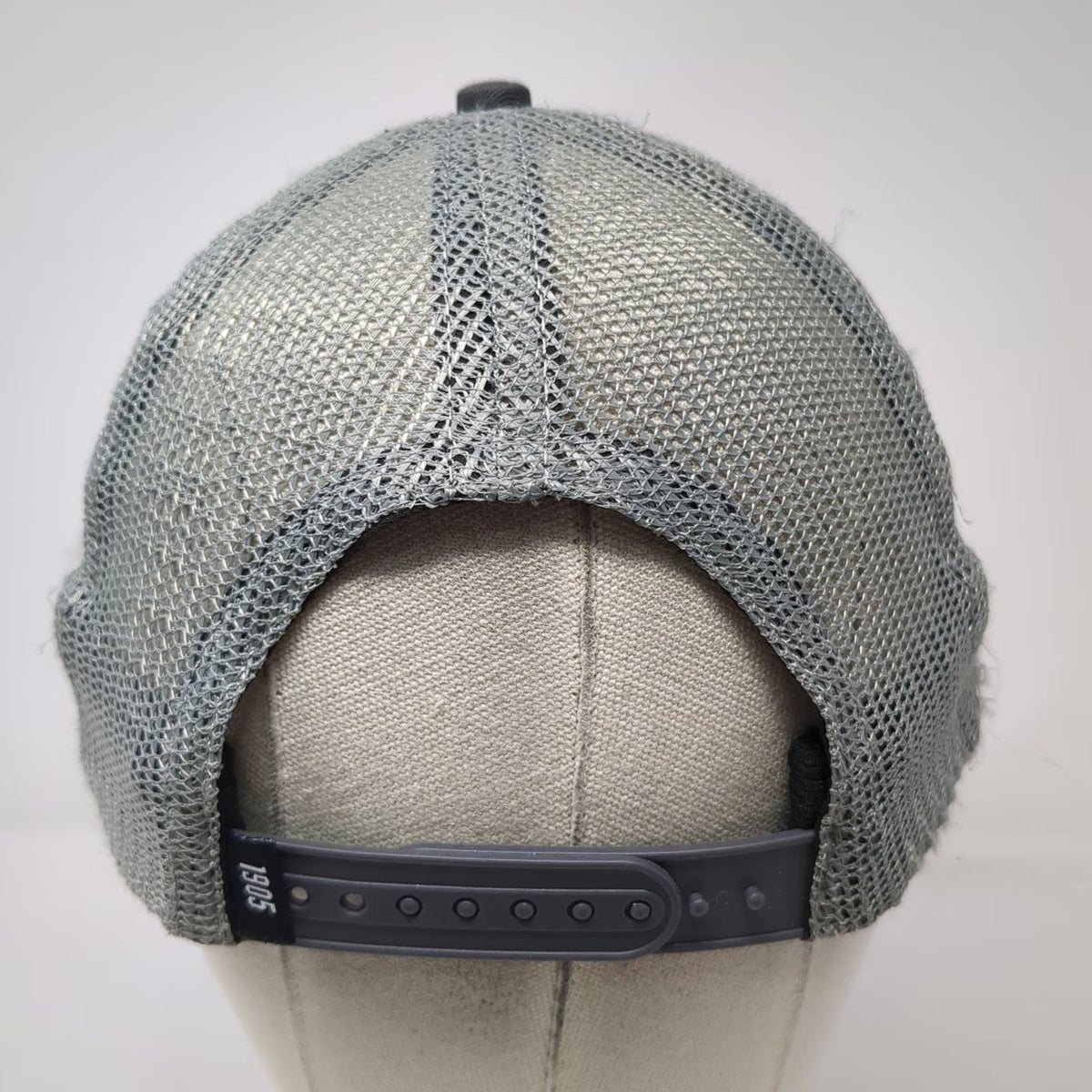Red Wing Shoes Trucker Hat Gray One Size Mesh Back Snapback 1905 Logo Patch