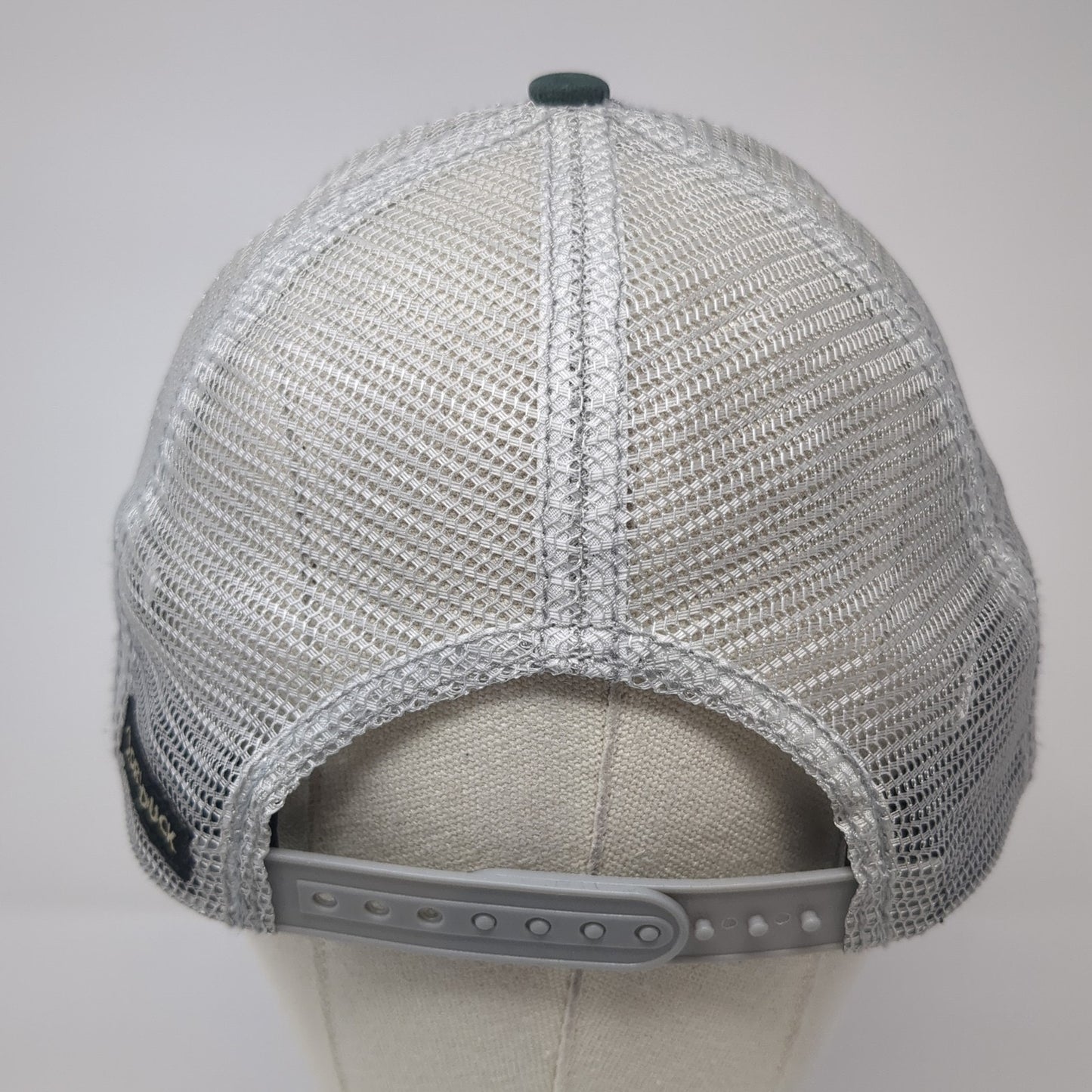 Dri-Duck Trucker Hat Green One Size Adjustable Mesh Back 6 Panel Polyester