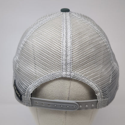 Dri-Duck Trucker Hat Green One Size Adjustable Mesh Back 6 Panel Polyester