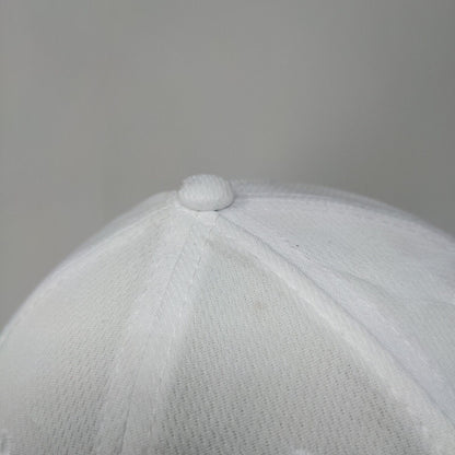 Miller EV Solutions Strapback Hat White OS Adjustable Embroidered Sport-Tek