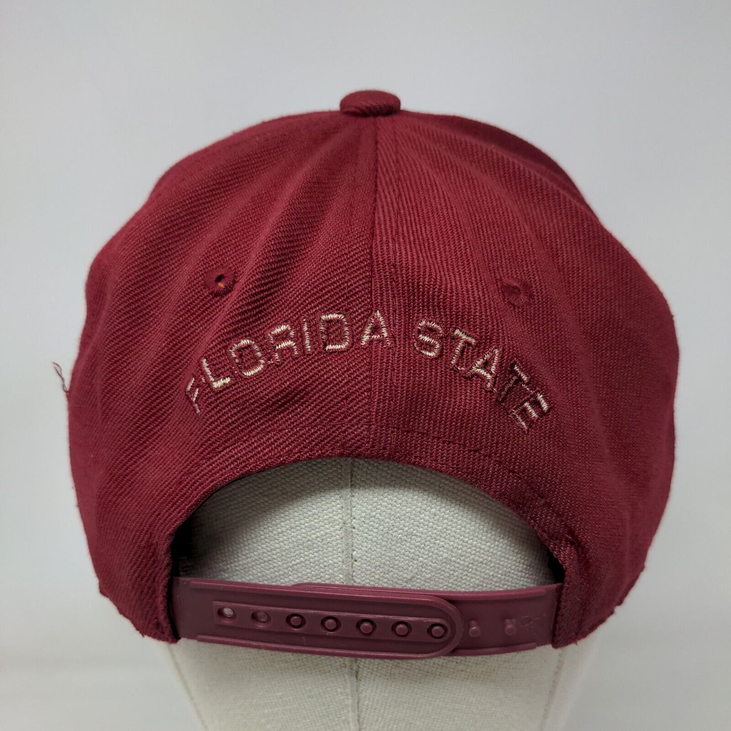 Florida State Seminoles Snapback Hat Red Embroidered Logo New Era 9Fifty NCAA