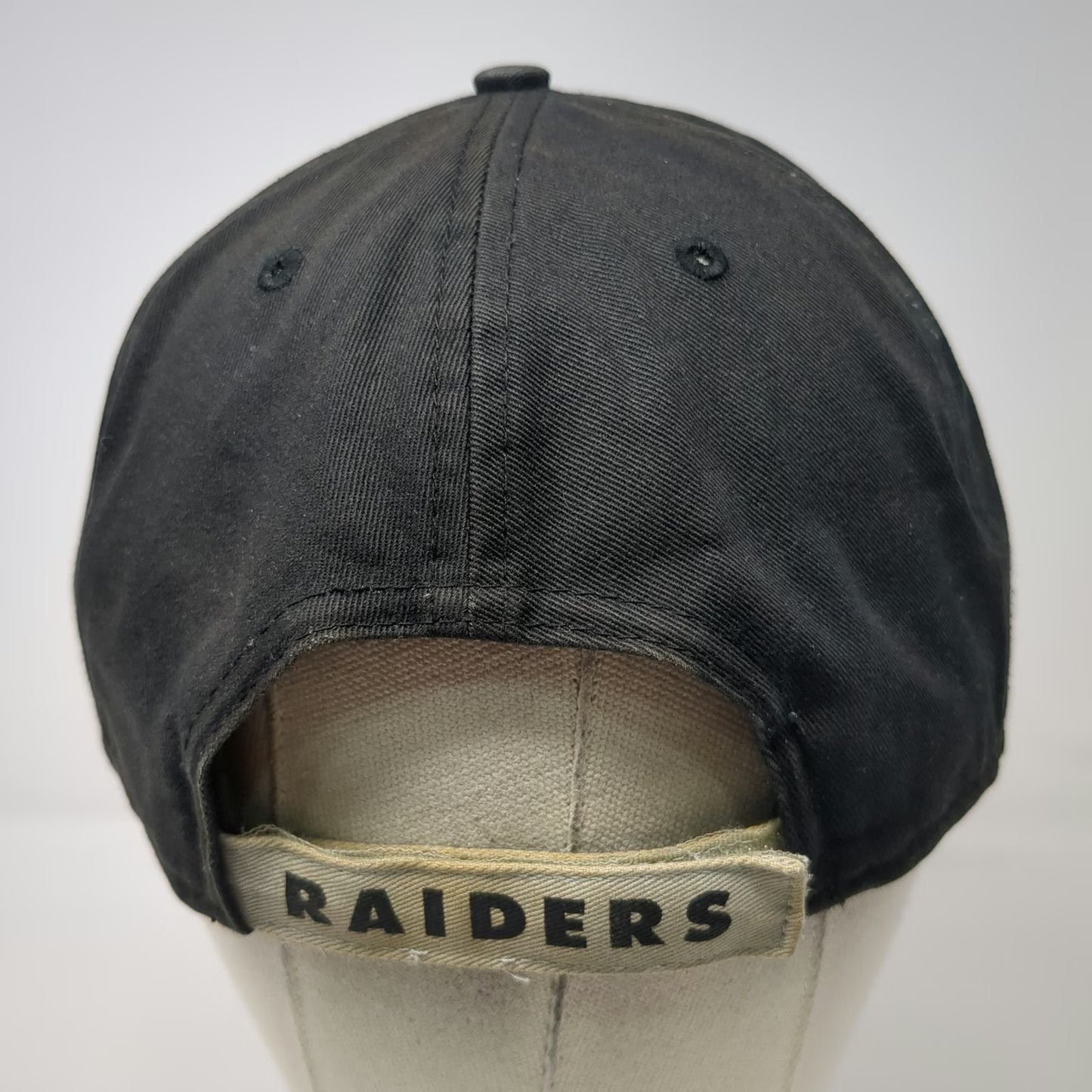 New Era Las Vegas Raiders NFL 5 Panel Black Beige Green Hat L Strapback 9FIFTY