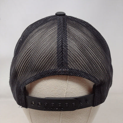 Snake River CrossFit Patch Snapback Trucker Hat Black OSFA Mesh Back