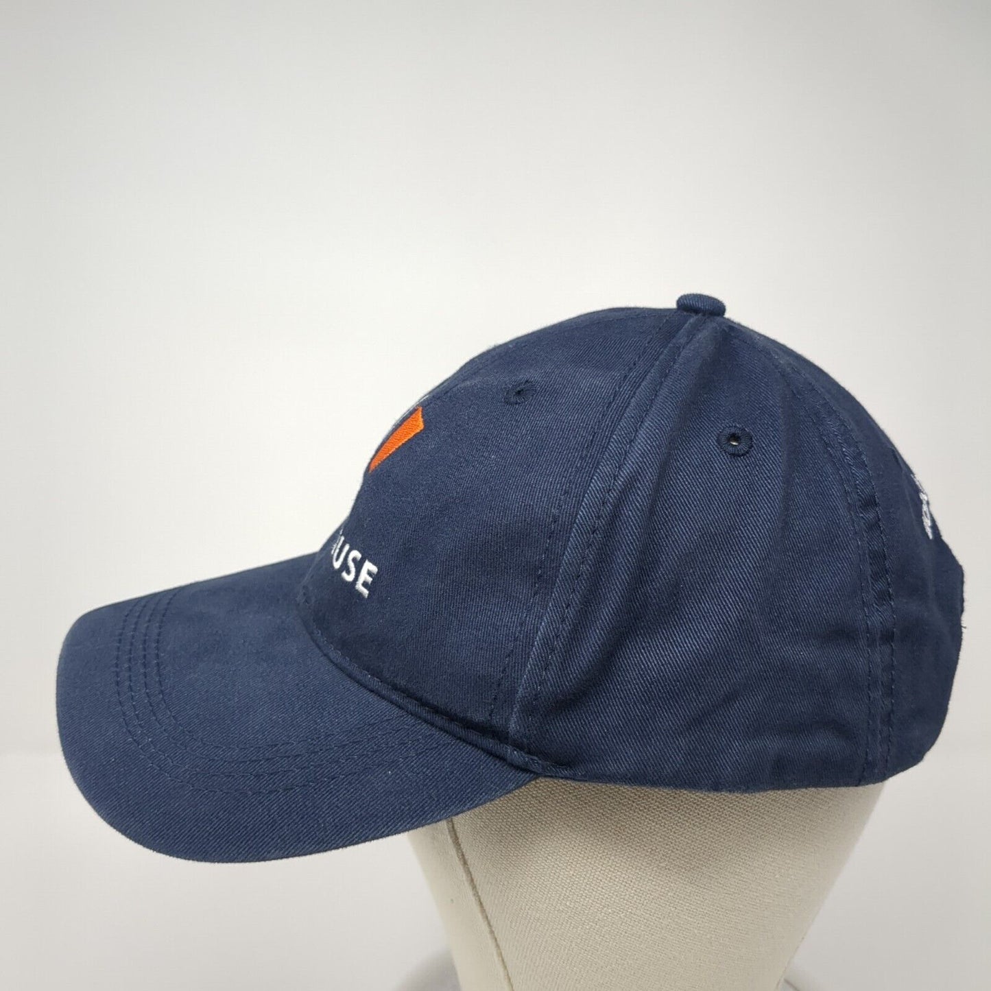 The Lighthouse Strapback Baseball Cap Blue OS Adjustable Embroidered Velocity