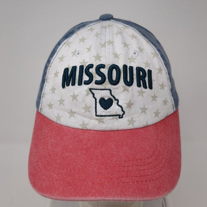 Missouri Slideback Hat Multicolor OS Adjustable Embroidered Patriotic Home Free