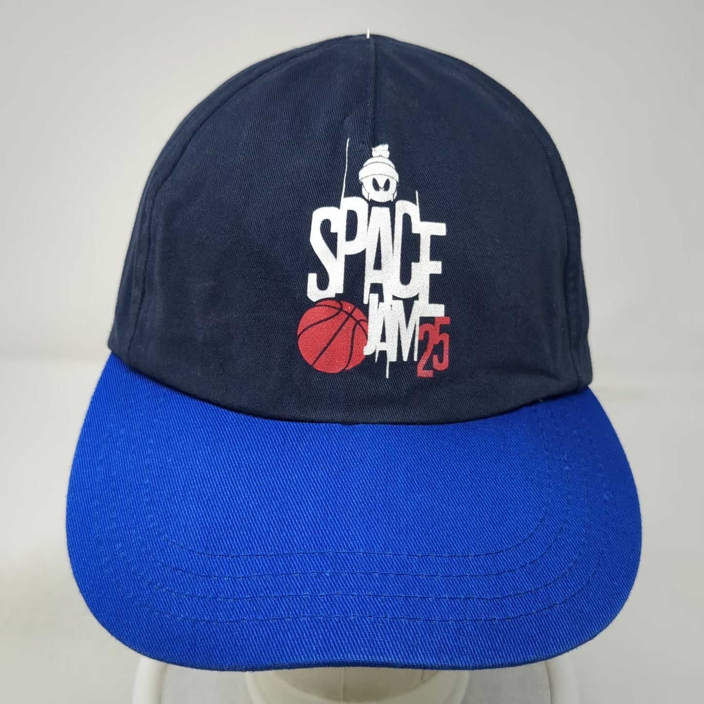 mavi 5 Panel Blue Hat OS Space Jam 25th Anniversary Marvin Martian Basketball