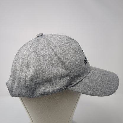Beck's President's Club Snapback Hat Gray One Size Solid Adjustable