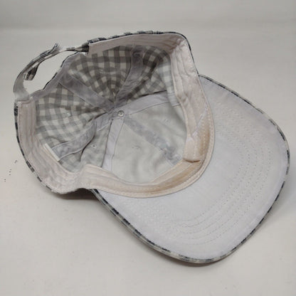 Unbranded Strapback Hat Multi OSFM Check Plaid Gingham Adjustable
