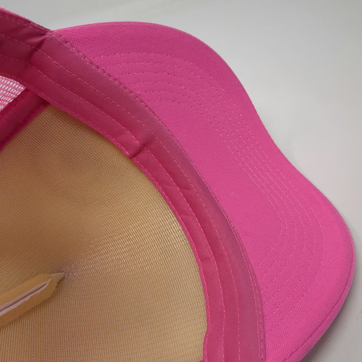 Cobra Trucker Hat Pink White OS Boneyard Beer Bend Oregon Brewery Mesh Snapback