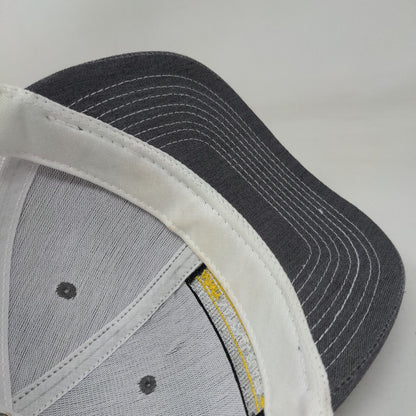Army National Guard 1-800- Go-Guard Snapback Trucker Hat Gray OSFA Adjustable
