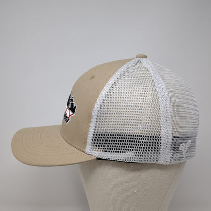 Valley Agronomics LLC Fitted Mesh Back Trucker Hat Brown XL Embroidered