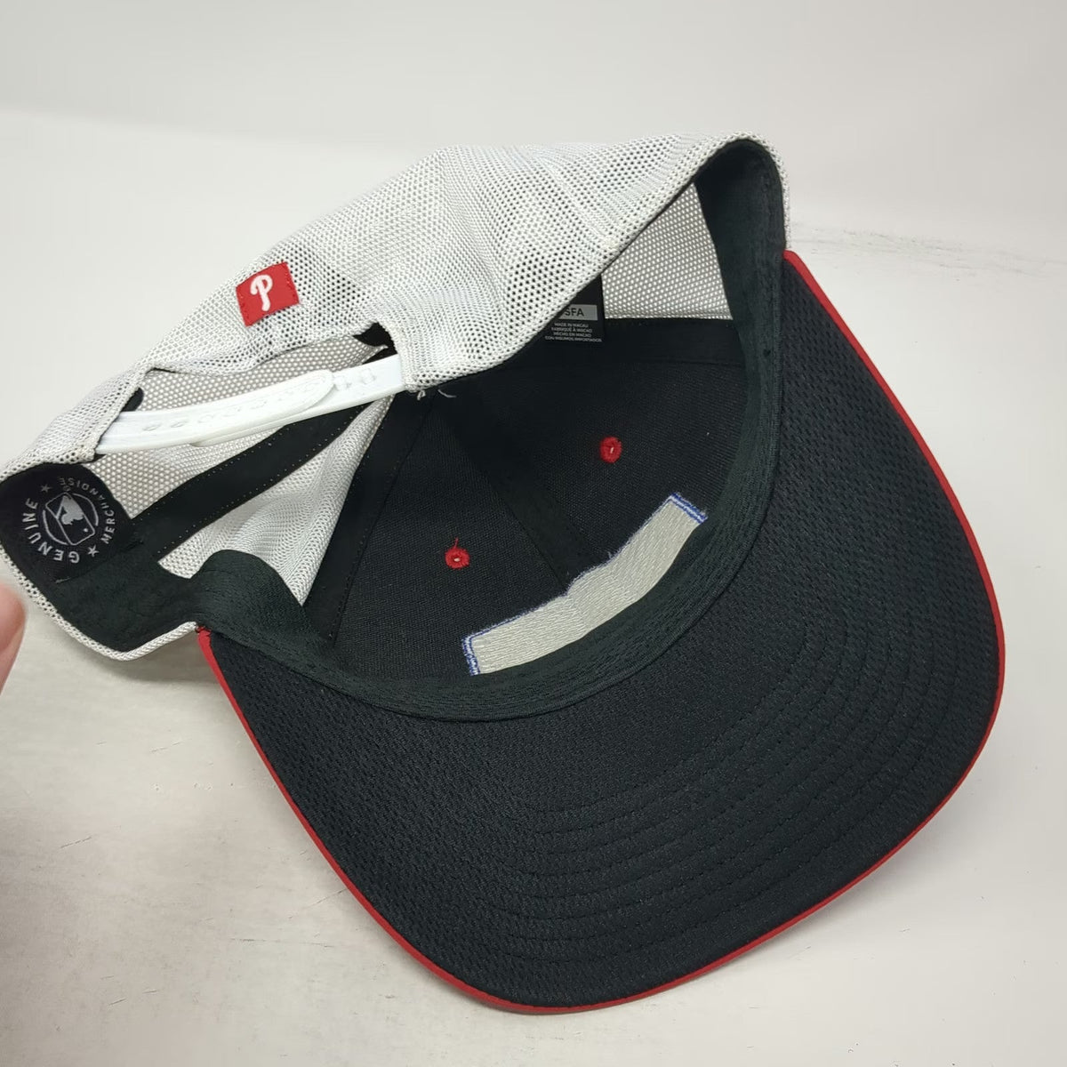 47 Philadelphia Phillies MLB Trucker Hat Red White Blue One Size Mesh Snapback