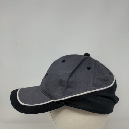 Cargill Slideback Hat Gray OSFM Embroidered Colorblock 6 Panel Otto