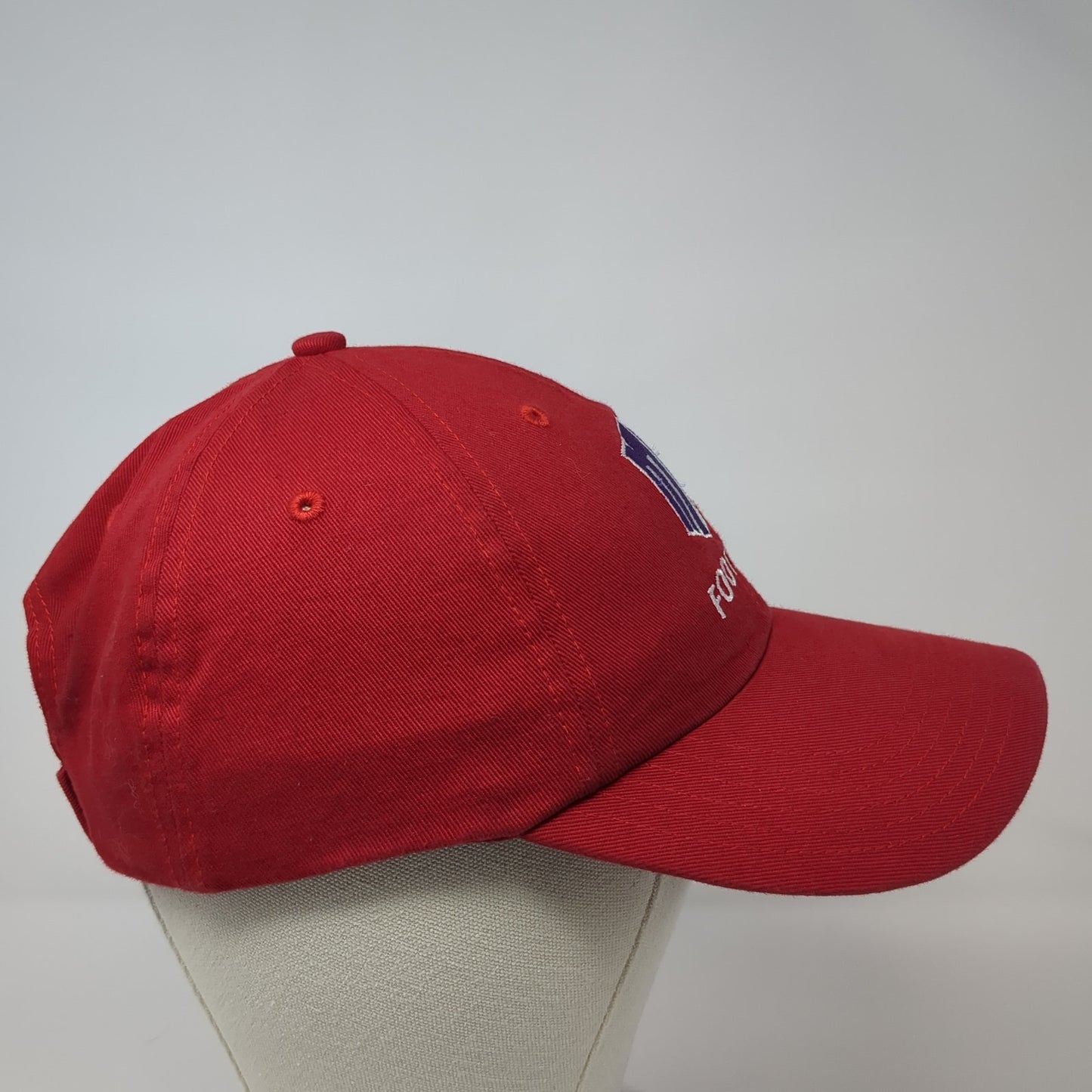 Mountain West Football Strapback Hat Red One Size Embroidered Richardson