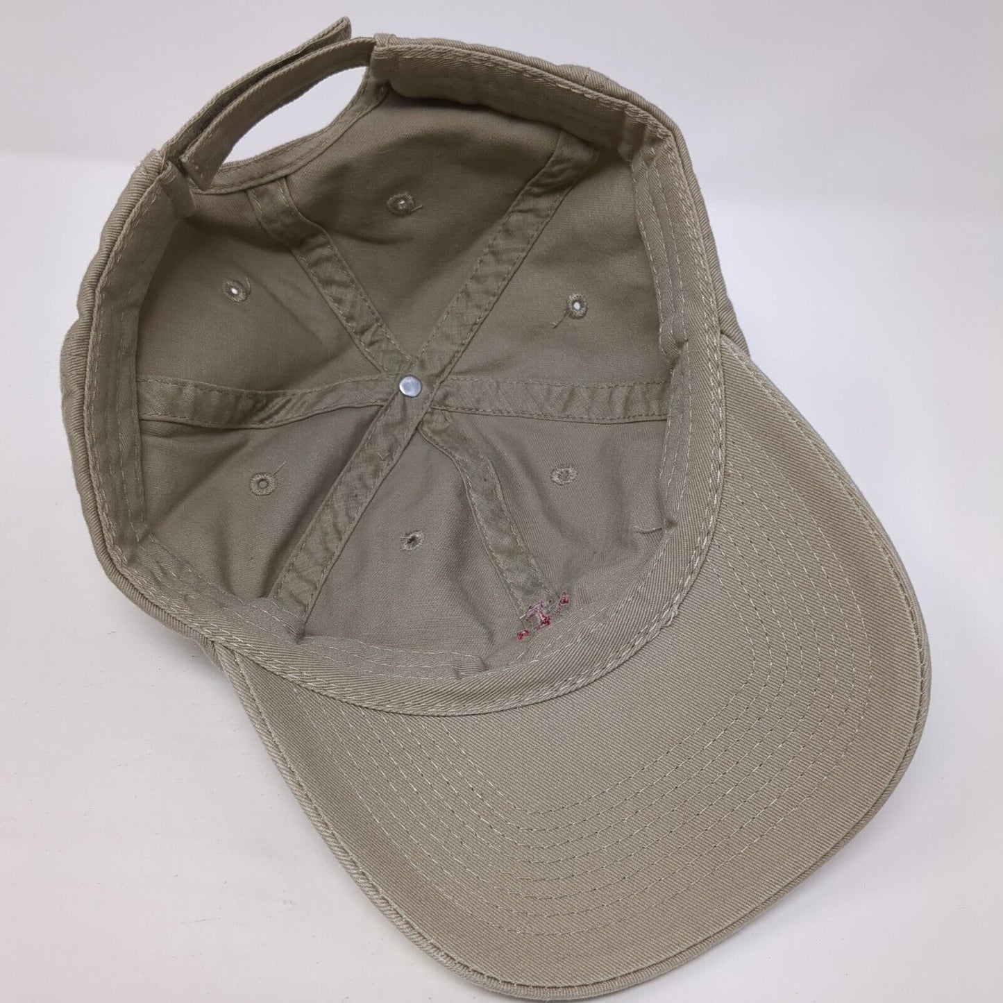 Gulf Shores Alabama USA Strapback Hat Brown One Size Adjustable 6 Panel